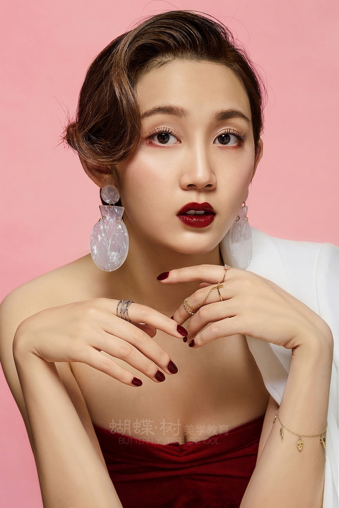 长沙化妆培训学校作品9038