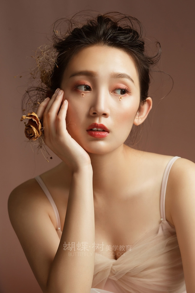 长沙化妆培训学校作品9042
